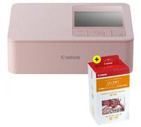 Canon SELPHY CP1500 Pink + RP-108 Paper 10X15, 108 prints