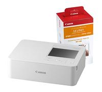 Canon SELPHY CP1500 Wireless Photo Printer inc RP-108 Ink Paper Set - White