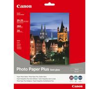 Canon SG-201 Semi-Gloss Photo Paper Plus 20x25cm (20 Sheets) - Satin Finish Paper, Instant-Dry Photos, 260 GSM - Compatible with Canon Inkjet Printers