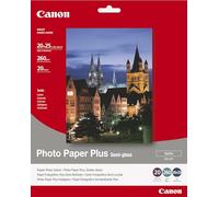 Canon SG-201 Semi-Gloss Photo Paper Plus 20x25cm (20 Sheets) - Satin Finish Paper, Instant-Dry Photos, 260 GSM - Compatible with Canon Inkjet Printers