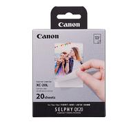 Canon XC-20L Genuine Ink + Paper Set, for SELPHY Square QX20-20 Prints