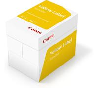 Canon Yellow, Black, Red Label A4 80gsm BOX (5 x 500 sheets) Printer Paperwhite