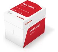 Canon Red Label - Premium A4 Printer Paper 80gsm, 1 Box of 5 Reams (2500 Sheets Total) for Home and Business use