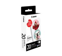 Canon Zink™ Photo Paper - Pre-Cut Circle Photo Stickers (20 x Sheets) - Print Phone Photos for Personalised Stickers