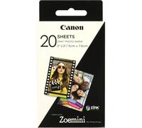 Canon Zink Photo Paper Pack 20 sheets White 2"""" X 3"""". (3214C001)