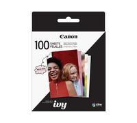 Canon ZINK Sticky Back Photo Paper Pack (100 Sheets) Compatible to Mini Printer IVY CLIQ +2 Instant Camera Printer and IVY CLIQ 2 Instant Camera Pr