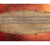 Canons for Christian Practice and Belief