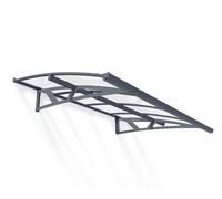 Canopia By Palram Amsterdam 2230 Grey Door Canopy, (H)33Cm (W)223.5Cm (D)13.9Cm