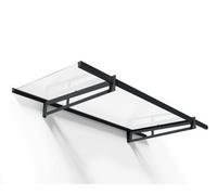 Canopia By Palram Bremen 2050 Grey Door Canopy, (H)18.7Cm (W)205Cm (D)93.5Cm