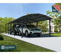 Canopia by Palram Canopia Arcadia 3.6 X 11 Double Aluminum Carport