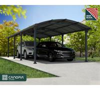 Canopia by Palram Canopia Arcadia 3.6 X 8.5 Double Aluminum Carport