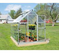 Canopia by Palram Canopia Hybrid 6X10 Polycarbonate Greenhouse - Silver Structure