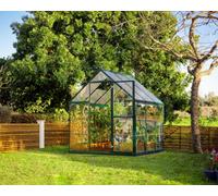 6' x 6' Palram Canopia Hybrid Green Polycarbonate Greenhouse (1.85m x 1.86m)