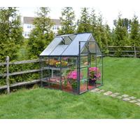 Canopia by Palram Canopia Hybrid 6X6 Polycarbonate Greenhouse - Grey Structure