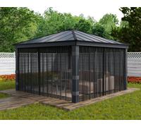 Palram Canopia Dallas 4 Piece Gazebo Netting Set 14 x 14ft