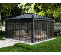 Canopia by Palram Canopia Netting Set For Dallas 4.9X4.3 Garden Gazebo - 4Pc