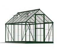 Canopia by Palram Greenhouse Hybrid 6 X 12 - Polycarbonate - L370 X W185 X H208 Cm - Green