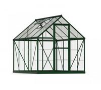 Canopia by Palram Greenhouse Hybrid 6 X 8 - Polycarbonate - L247 X W185 X H208 Cm - Green
