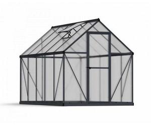 Canopia by Palram Greenhouse Mythos 6 X 10 - Polycarbonate - L306 X W185 X H208 Cm - Grey