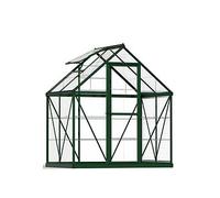 Palram Canopia Harmony Aluminium Apex Greenhouse with Polycarbonate Panels - 6 x 4ft
