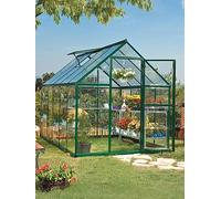 Palram - Canopia Canopia by Palram Hybrid Greenhouse 6 x 10 - Silver, Silver