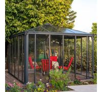 12x12 Palram Canopia Ledro 3600 Enclosed Garden Gazebo 3.60m x 3.60m