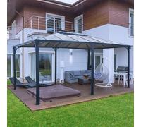 Garden Gazebo Rectangular Palram Canopia Martinique - Aluminium Frame