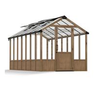 Palram Canopia Natura Cedar 8x17 Wooden Greenhouse