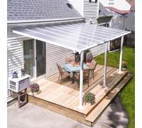 Canopia By Palram Olympia White Patio Cover (H)3.05M (W)2.95M