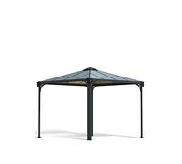 10 x 10 Palram Canopia Palermo 3000 Grey Garden Gazebo