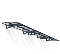 Palram - Canopia Canopia by Palram Herald Canopy 6690 - Grey Clear, Grey