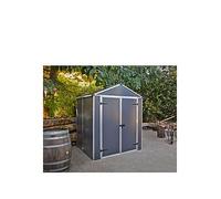 Canopia By Palram Rubicon Shed 6 X 5Ft - Dark Grey One Colour