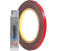 CANOPUS 3M Double Sided Tape Heavy Duty Strips (8mm x 3m) Waterproof Automotive Double Sided Tape Foam Tape for Led Strip Lights, Indoor, Outdoor use, Trim Tape