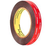 CANOPUS Double Sided Tape 24mm x 2.75m, 1.1mm Thickness Heavy Duty Black