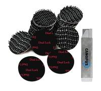 CANOPUS Dual Lock SJ3550 CF Circles, 23mm - Dia, 16 Pack, Waterproof Reclosable Fastener, Extra Strong Self Adhesive Picture Hanging Round Pads, Ideal for Wall, Metal, Wood, Plastic, Glass