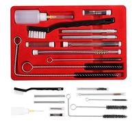 CANOPUS Professional Spray Gun Cleaning Kit with Case, 22 Piece Complete Brush Set for Cleaning HVLP Spray Paint Guns, Air Tools, Airbrush, Air Spray