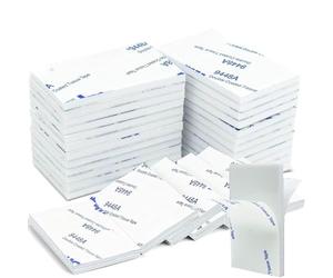 CANOPUS White Double Sided Sticky Pads Heavy Duty, 48PCs 50mm x 30mm, Waterproof Sticky Back Thick Foam Pads, for Wall, Number Plate, Dashcam