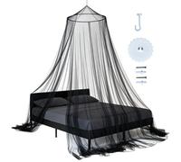 Canopy Bed Curtains - Protective Bed Canopy Soft Mesh Dome Bedroom Decoration Ceiling Hanging Ladies Apartment Dorm Hotel Travel Camping Large Bedroom