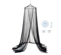 Canopy Bed Curtains - Protective Bed Canopy Soft Mesh Dome Bedroom Decoration Ceiling Hanging Ladies Apartment Dorm Hotel Travel Camping Large Bedroom