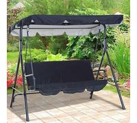 Canopy Cover for Your Outdoor Swing, Protecting Against the Elements (Beige 142x120x18cm)