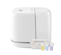 Canopy Nursery Humidifier 2.0, White, 36 HR Run Time, 2.5L Capacity Tank - Sleep Lights, White Noise, Clean Aroma Diffusion - Promote Deep Sleep & Happy Skin - Humidifier, Filter & Aroma Kit