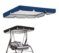 Canopy Replacement for Garden Swing - Waterproof Sun Shade Cover for 2 & 3 Seater Hammocks - Durable UV Protection for Outdoor Furniture