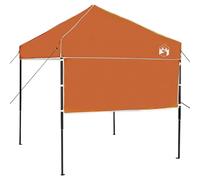 Canopy Tent Green Fabric 194x194x251cm Pop-Up Portable Instant Shade UV Weather