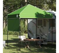 Canopy Tent Green Fabric 194x194x251cm Pop-Up Portable Instant Shade UV Weather
