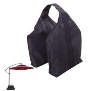Canopy Weight Bags, Tent Weights with Zipper Opening, Triangular Fillable Nylon Handle, 13.98 x 17.32 inches, Windproof Ballast, Ideal for Beach Tarp, Backyard, Camping, Outdoor, multi-coloured