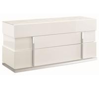 Canova Wide Dresser - White Gloss