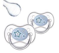 Canpol babies 2 dummy silicone cherry shape, round, double pack (0-6 months).