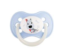 Canpol babies Baby Cherry Shape Dummy Latex Animals (6-18 M, Blue)