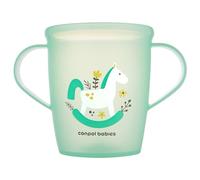 CANPOL BABIES Open cup with handles TOYS green 12m+ 250ml 2/101