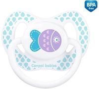 CANPOL Babies orthodontic silicone soother 'Summertime' 6-18m